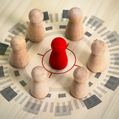 Headhunting human trendy